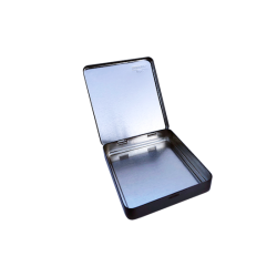 GOLDEN CROWN KORONA Pocket Metal Tobacco Cigarette Holder Storage Case